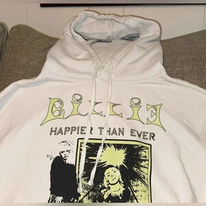 Billie Eilish THE WORLD TOUR Authentic Concert Hoodie Sweatshirt Adult Unisex M